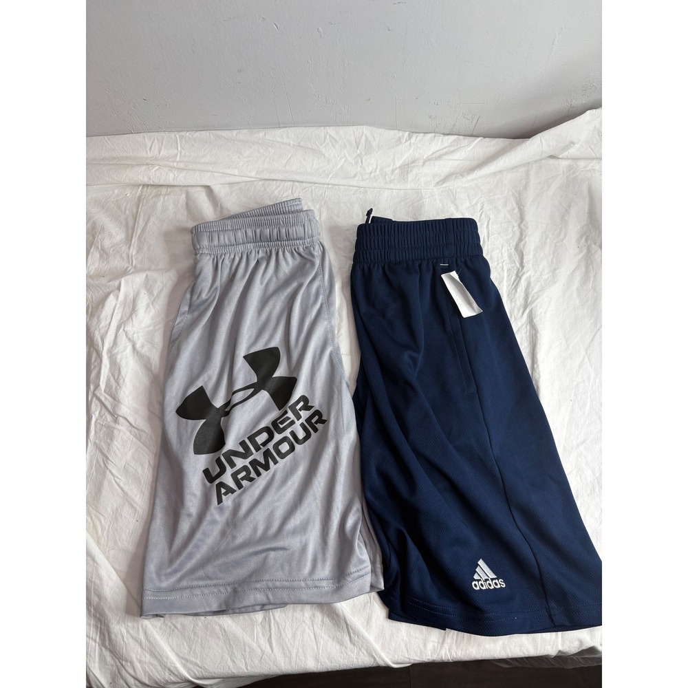 Under Armour Adidas Boys Athletic Shorts Bundle size 10 12